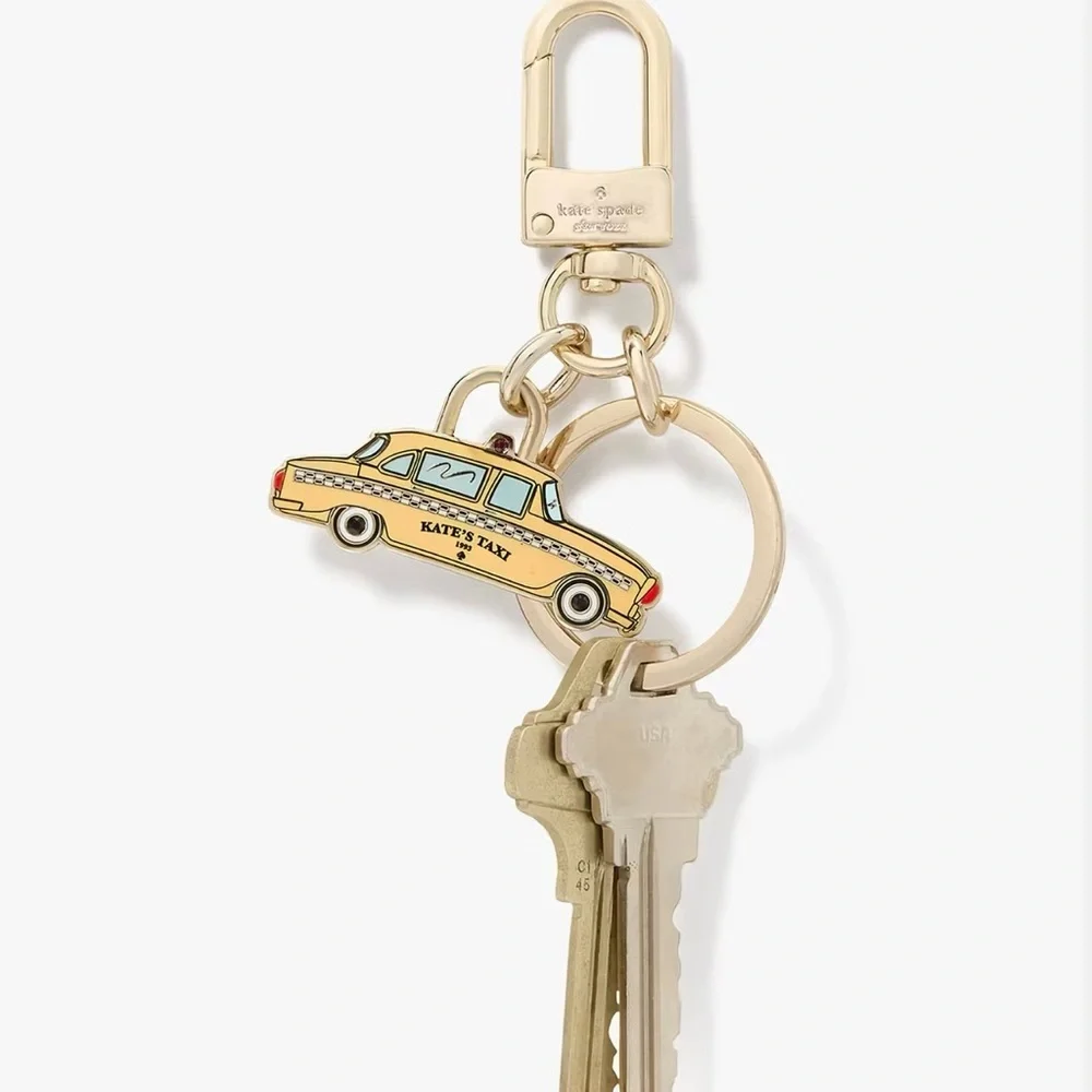 Kate Spade Taxi Keychain - Picture 3 of 6